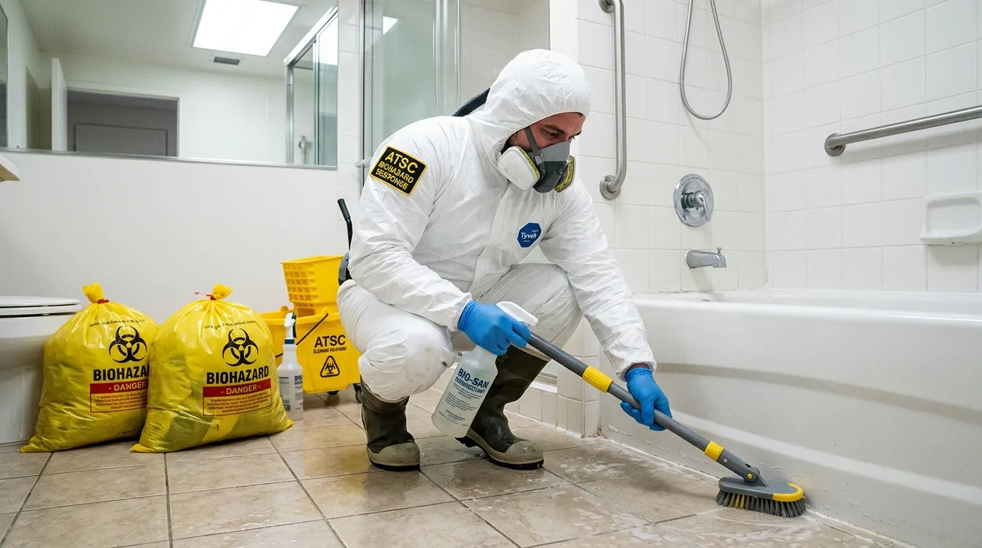 Decontamination equipment deployed for Blood Cleanup in Springfield